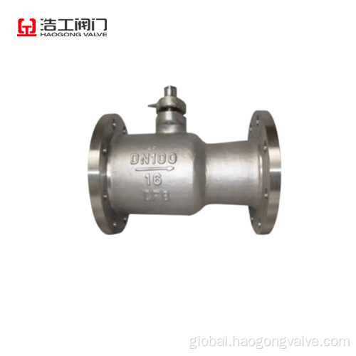 China One piece body flange ball valve Factory